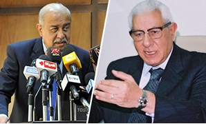  الكاتب الصحفى مكرم محمد أحمد و رئيس الوزراء شريف إسماعيل