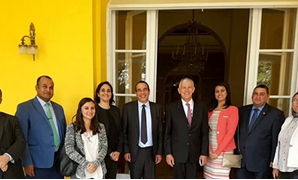 مجموعة الصداقة المصرية الفرنسية بالبرلمان تلتقى السفير الفرنسى