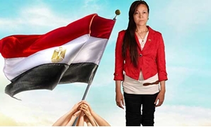 المرشحة نجوى خلف  الفائزة عن قائمة  فى " حب مصر" قطاع غرب الدلتا