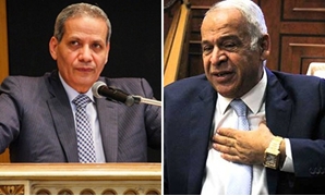 النائب محمد فرج عامر والهلالى الشربينى وزير التعليم