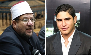 رجل الأعمال  أحمد أبو هشيمة و الدكتور محمد مختار جمعة وزير الأوقاف