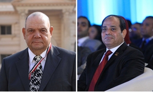 محمد ماهر و الرئيس السيسى من مؤتمر الشباب بشرم الشيخ