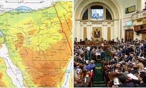مجلس النواب و خريطة شمال سيناء