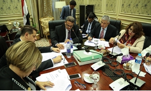 اجتماع لجنة العلاقات الخارجية برئاسة أحمد سعيد 