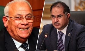 عادل الغضبان محافظ بورسعيد و سليمان وهدان وكيل البرلمان