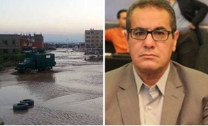  سامى المشد عضو البرلمان عن المصريين الأحرار و سيول رأس غارب