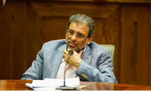 خالد يوسف فى لجنة الإعلام