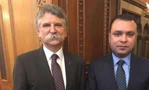 لقاء رئيس البرلمان المجرى