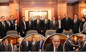 مجلس تحرير اليوم السابع مع رئيس الوزراء والمجموعة الاقتصادية
