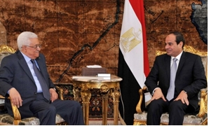 الرئيس السيسى والرئيس الفلسطينى محمود عباس
