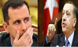 أردوغان وبشار الأسد
