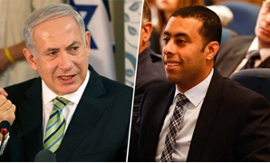 النائب أحمد فرغلى عضو مجلس النواب ونينياهو رئيس وزراء إسرائيل