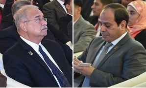 الرئيس السيسى - شريف إسماعيل رئيس الوزراء