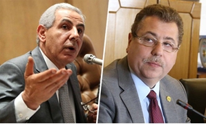 محمد بدراوى عضو اللجنة الاقتصادية وطارق قابيل وزير الصناعة
