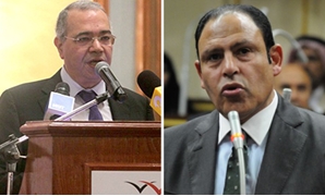 النائب رياض عبد الستار وعصام خليل رئيس حزب المصريين الأحرار
