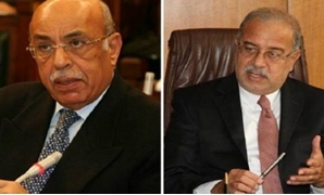 شريف إسماعيل رئيس الحكومة و الدكتور مفيد شهاب
