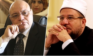 مختار جمعة وزير الأوقاف و محمد شيمكو عضو مجلس النواب
