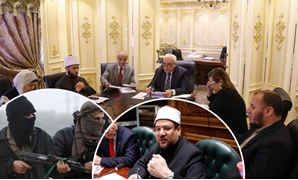 اللجنة الدينية بالبرلمان ومختار جمعة وزير الأوقاف وإرهابيين