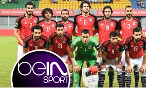 منتخب مصر و شعار قنوات بى إن سبورت 