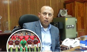 هشام عبد الباسط محافظ المنوفية و منتخب مصر