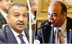 مجدى مرشد رئيس لجنة الشؤون الصحية السابق+ محمد خليل العمارى رئيس لجنة الشؤون الصحية 
