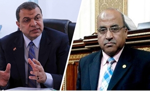 النائب عبد الرازق زنط ومحمد سعفان وزير القوى العاملة