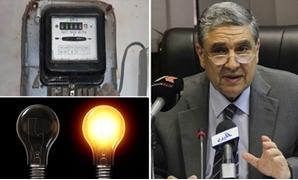محمد شاكر وزير الكهرباء وعداد كهربائى