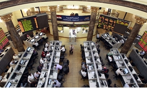 البورصة المصرية وشاشة المؤشرات